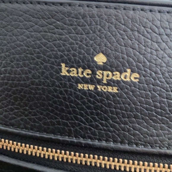 Kate Spade Black leather Satchel with Tassel - Picture 3 of 12